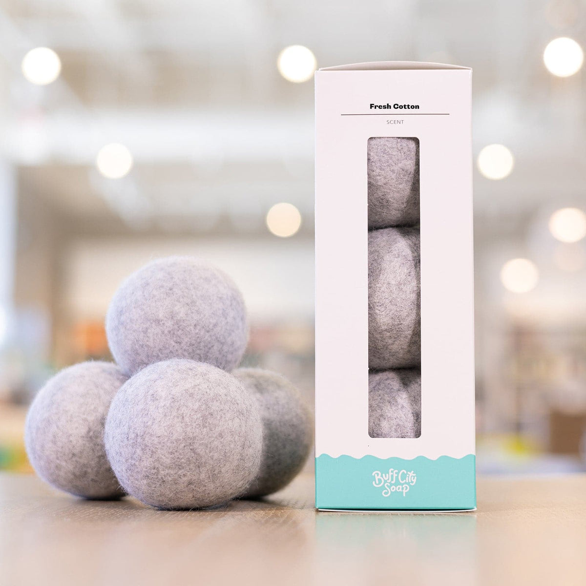 Fresh Cotton Wool Dryer Balls (Set of 3)