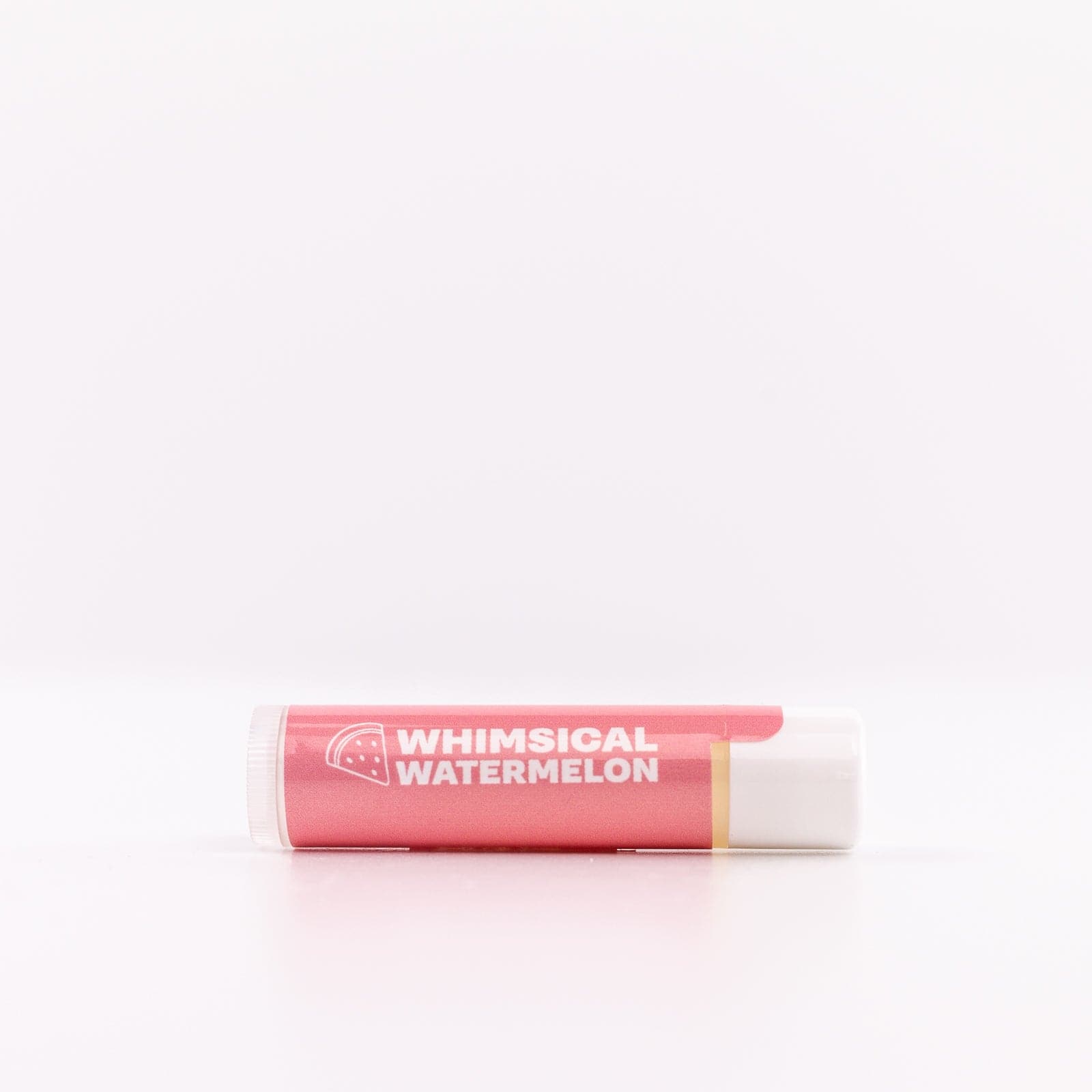 Whimsical Watermelon Lip Balm on its side